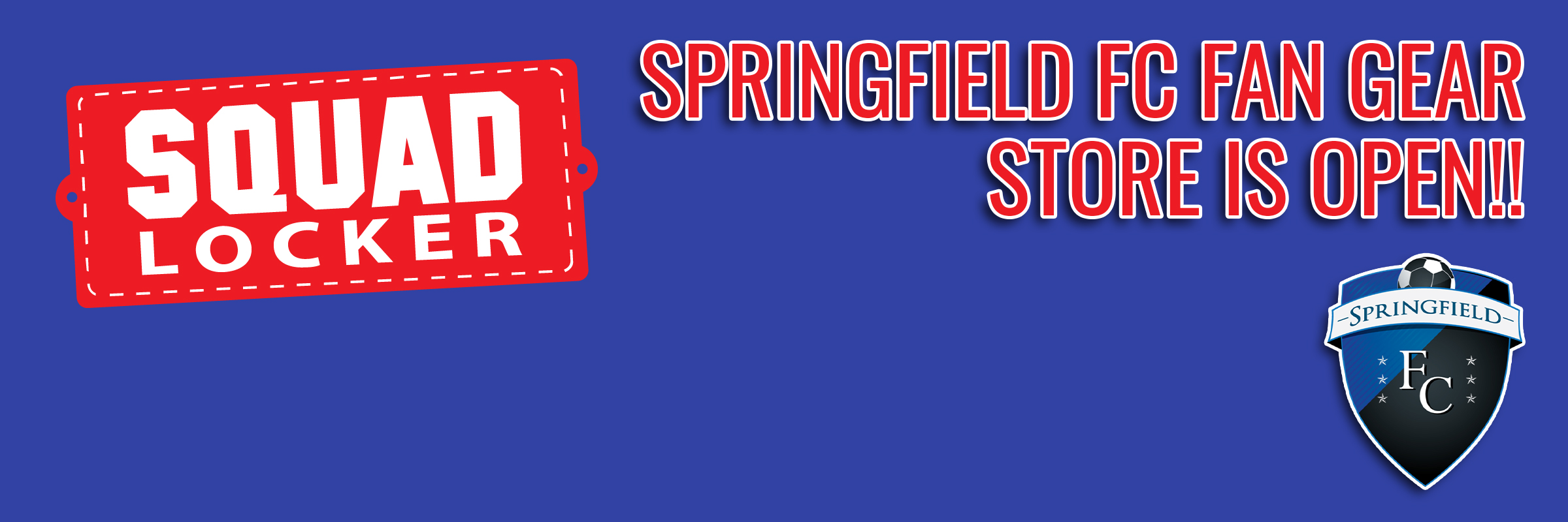 SPRINGFIELD FC FAN GEAR IS AVAILABLE 24/7/365